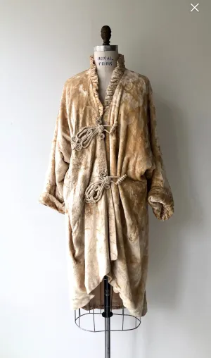 1920s Doyenne Silk Velvet Coat