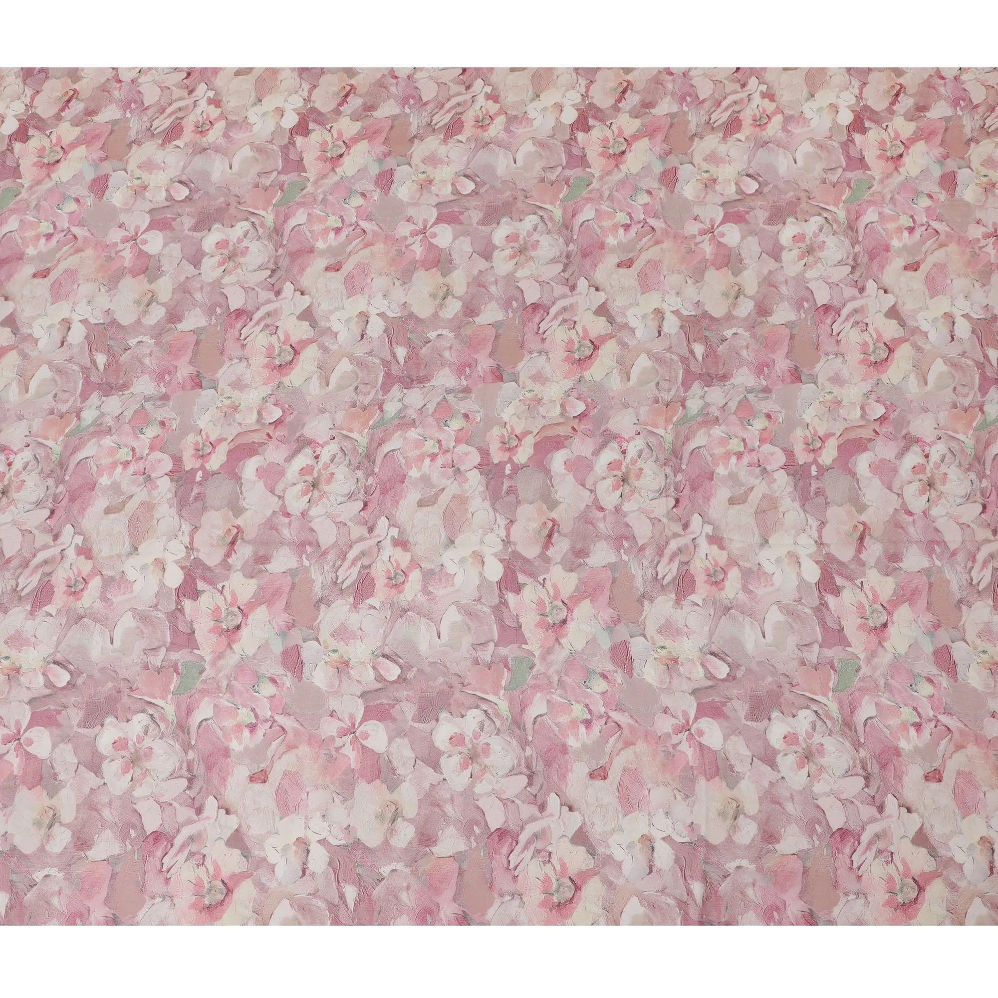 Blushing Petals Viscose Crepe Fabric - 110cm Wide, Exquisite Texture, Purchase Online-D18101