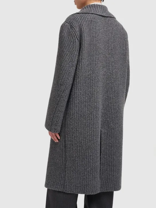 Bottega Veneta   Felted wool knitted coat 