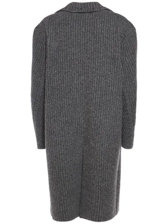 Bottega Veneta   Felted wool knitted coat 