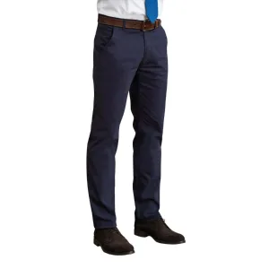 Brook Taverner Mens Miami Slim Fit Chinos Navy 34" - BA080-34