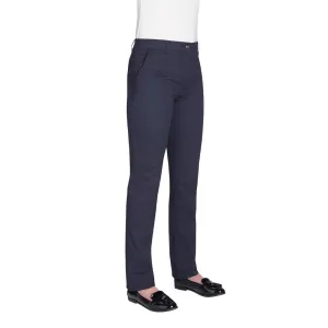 Brook Taverner Womens Houston Slim Leg Chinos Navy Size 20 - BA082-20