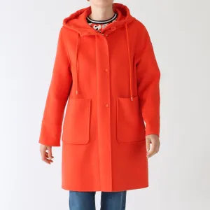 Campari Wool Blend Parka Coat