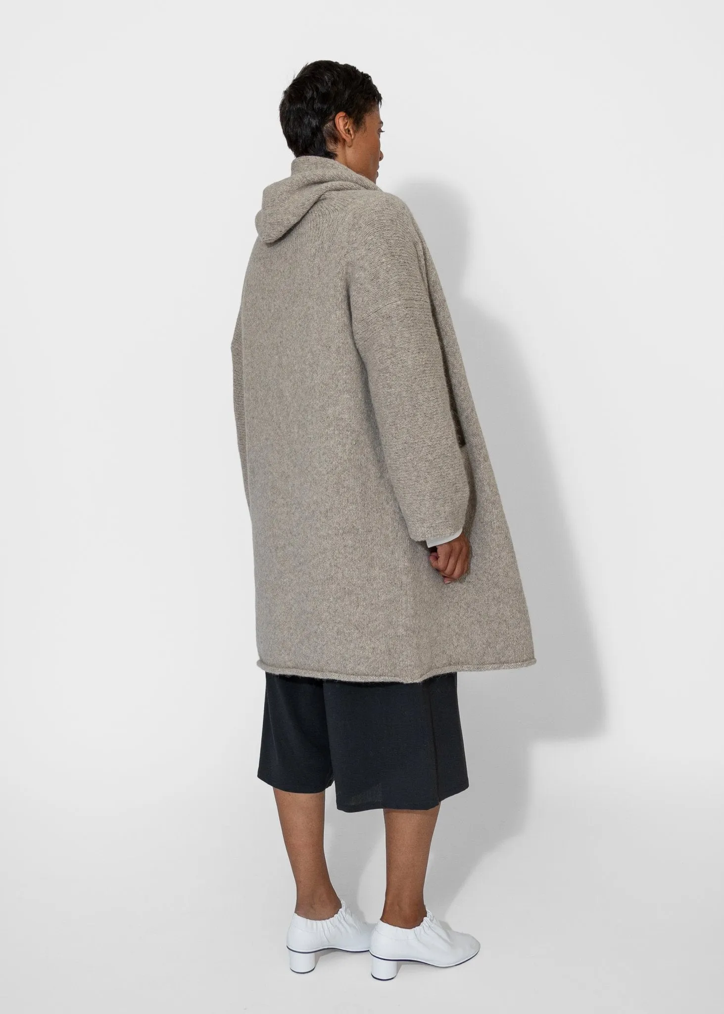 Capote Coat in Dust