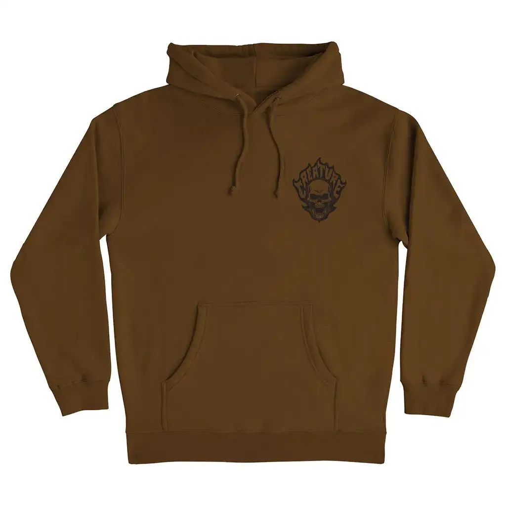 Creature Bonehead Flame Pullover Hoodie