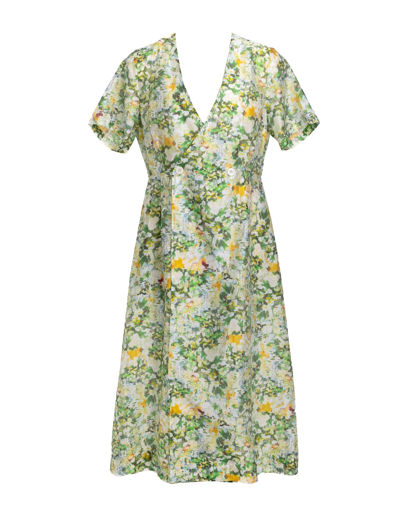 Impressionism Wrap Dress