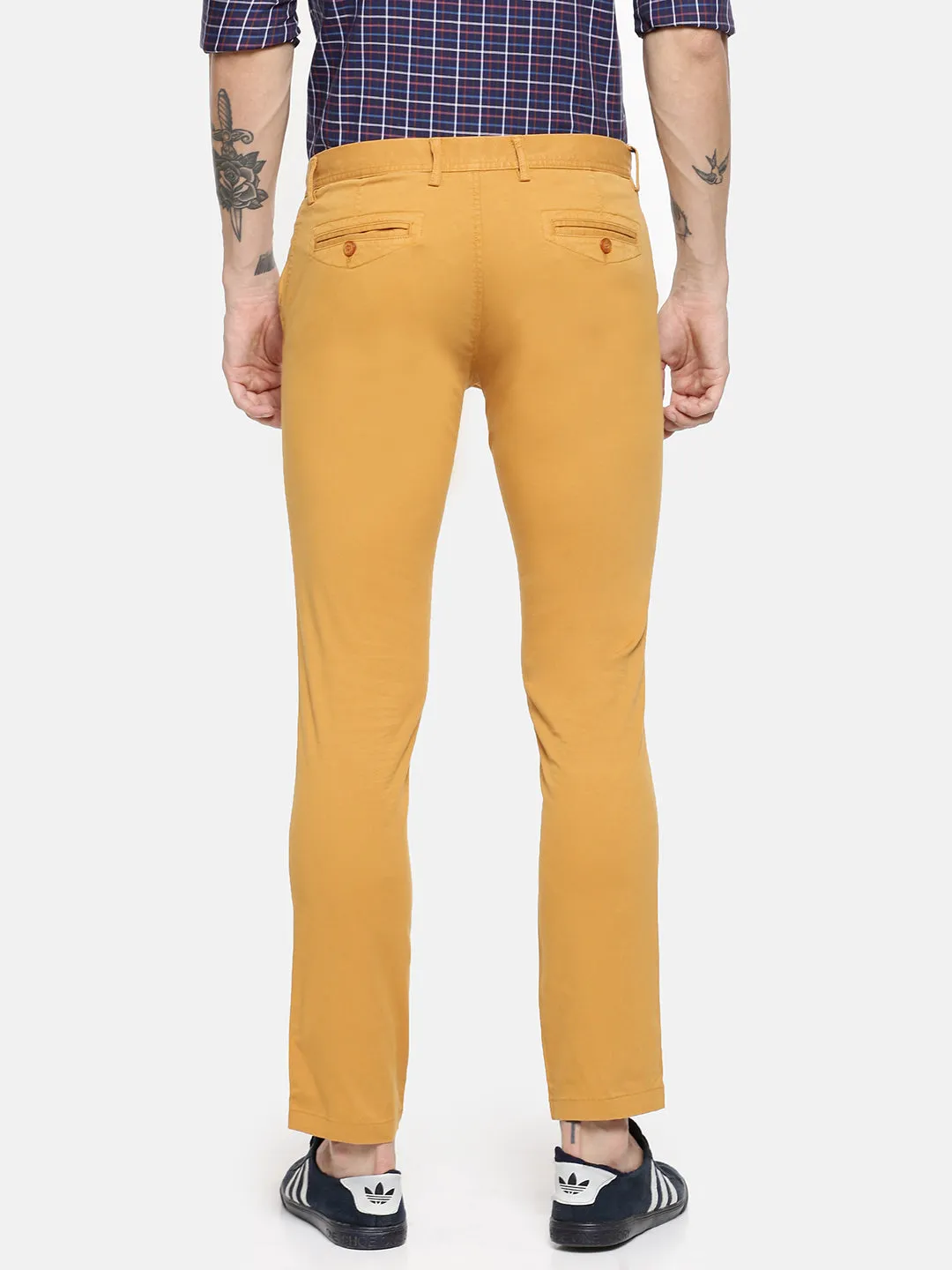 JDC Chinos Solid Trouser-Orange