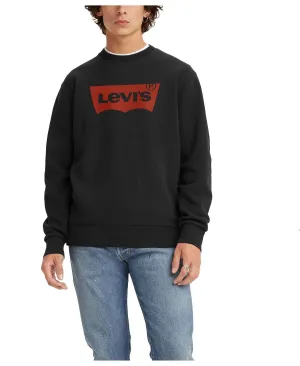 Levi's Men's Graphic Crew Neck Long Sleeve Sweatshirt