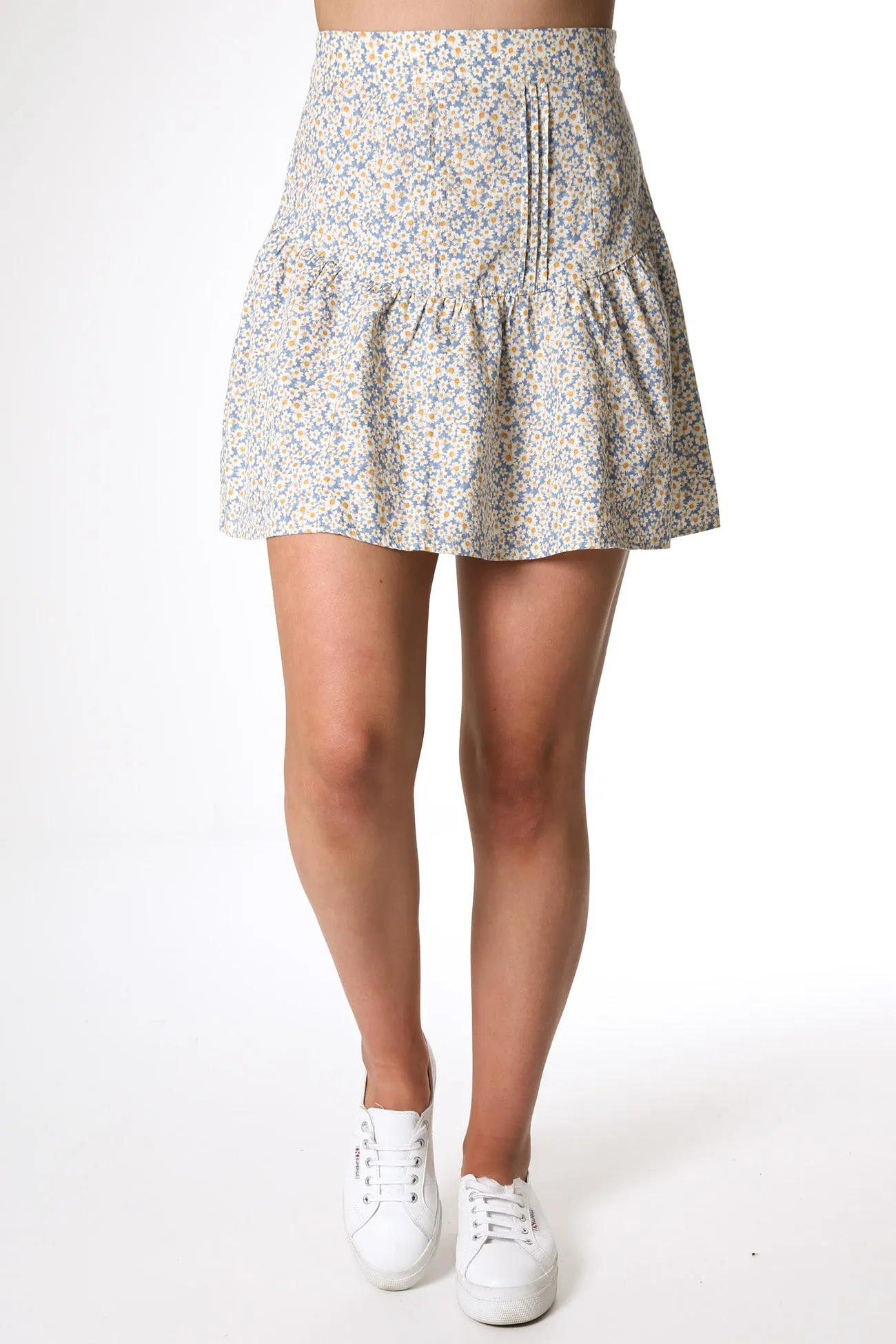 Lila Skirt Blue Fog