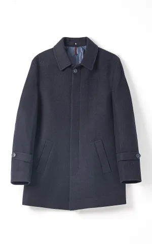 LONG COAT DARK NAVY