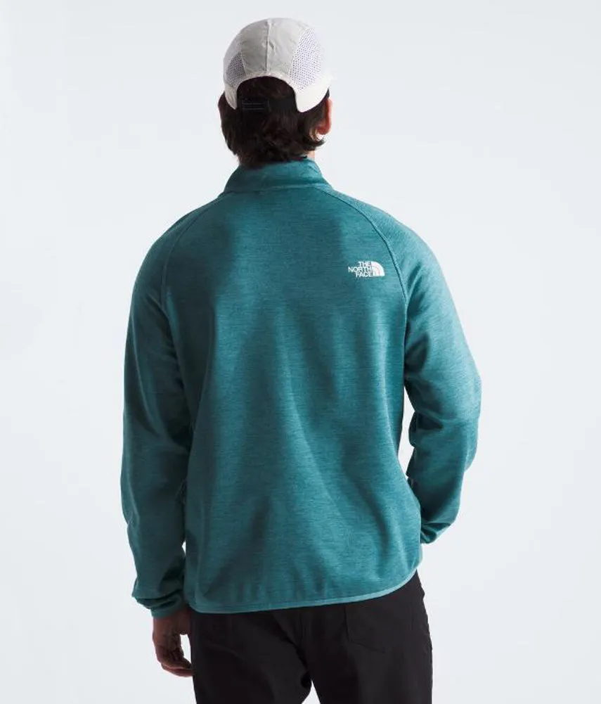 Men's Canyonlands 1/2 Zip in Algae Blue Heather by The North Face