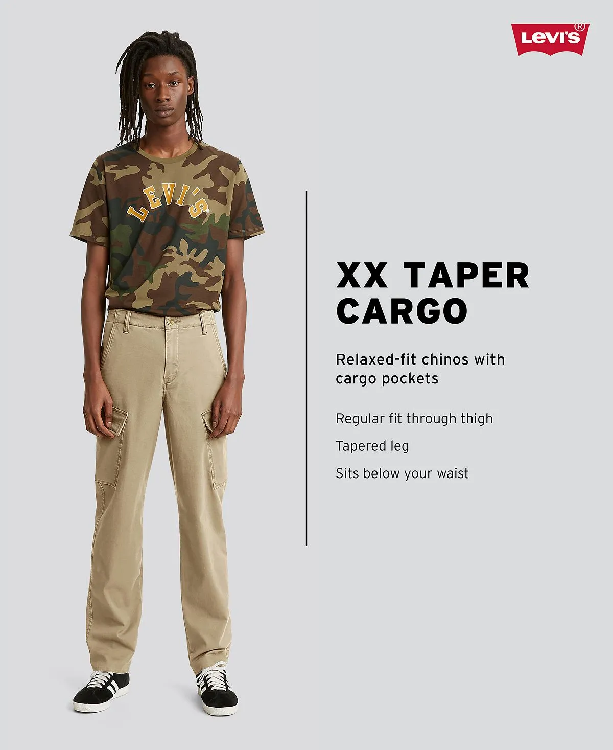 Men's cargo pants xx standard taper relaxed fit Levi's