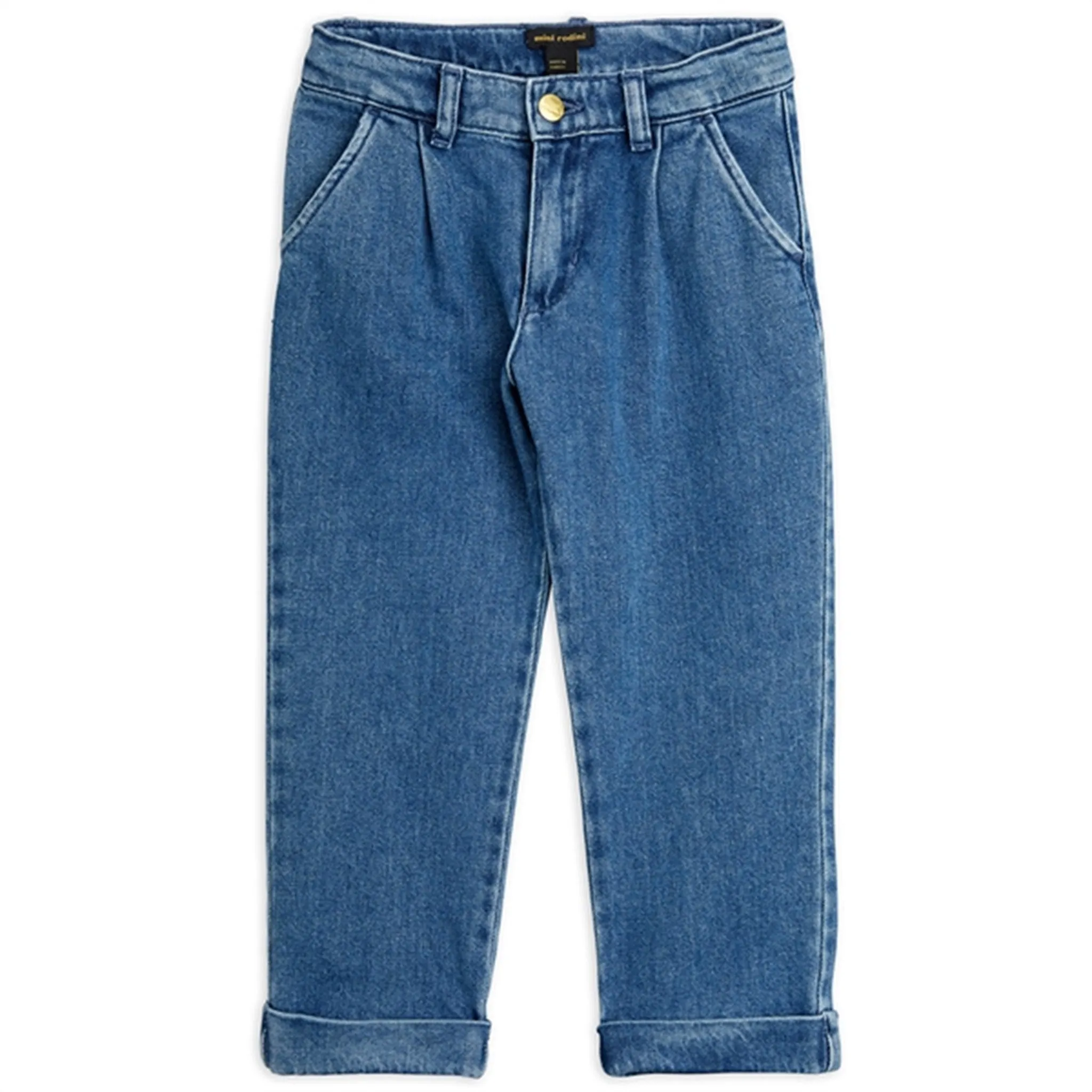 Mini Rodini Denim Chinos Blue