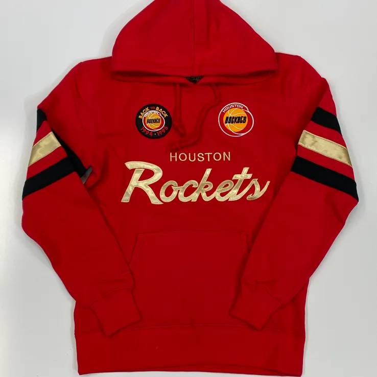 Mitchell & Ness- houston rockets champion pullover hoodie