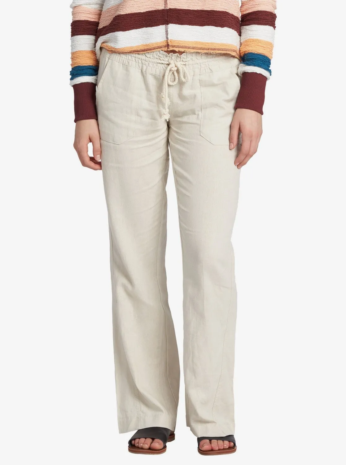 Oceanside Flared Pants - Stone