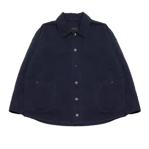 Pas de Calais Cotton Linen Jacket in Navy