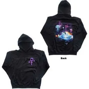 Prince Unisex Pullover Hoodie: Lotus Flower (Back Print)