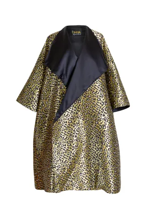 Reversible Opera Coat in "Leopard"