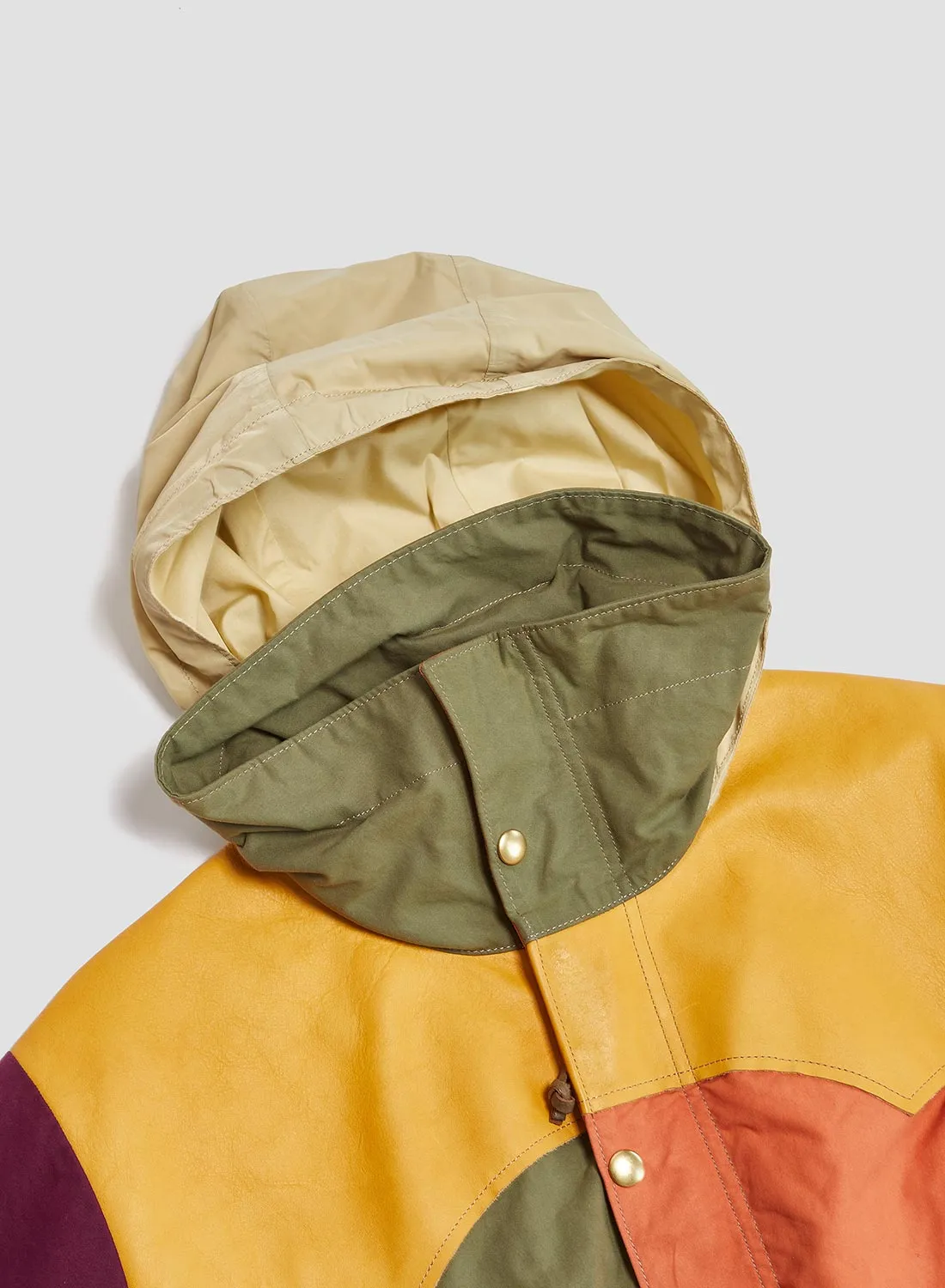 Rocky Mountain Featherbed x Nigel Cabourn Mountain Parka Dry Wax in Multicolour