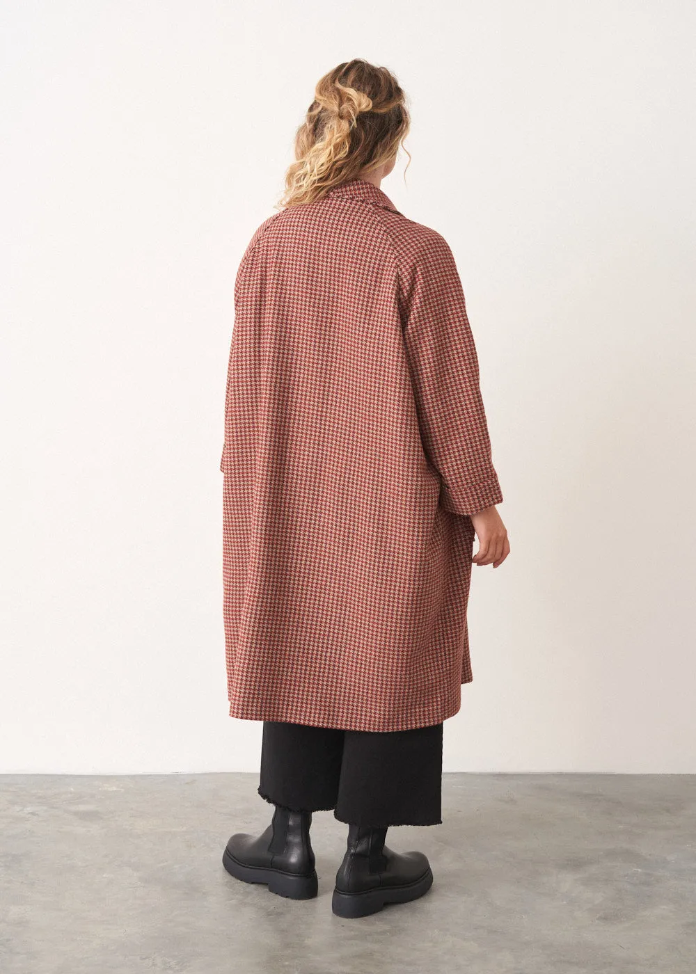 ROSA CHECK COAT