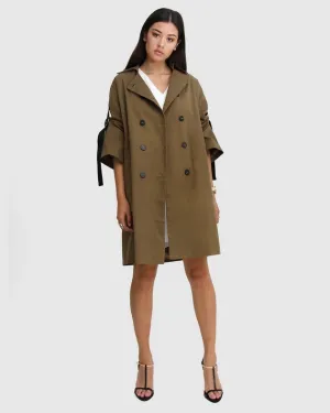 Russian Romance Oversized Trench Coat