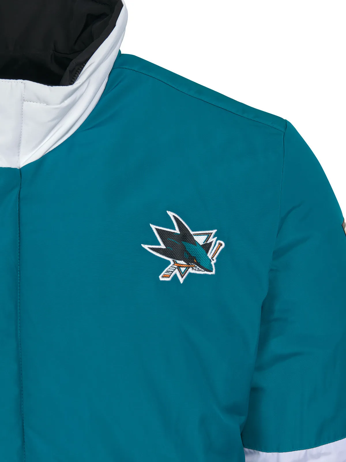 San Jose Sharks Reversible Parka Jacket