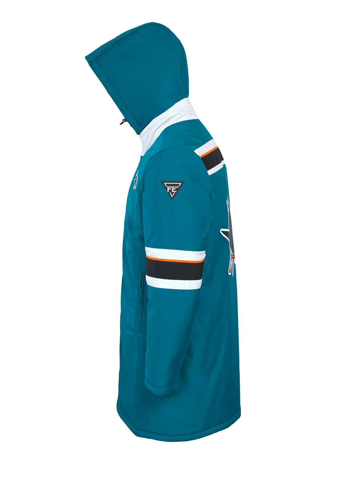 San Jose Sharks Reversible Parka Jacket