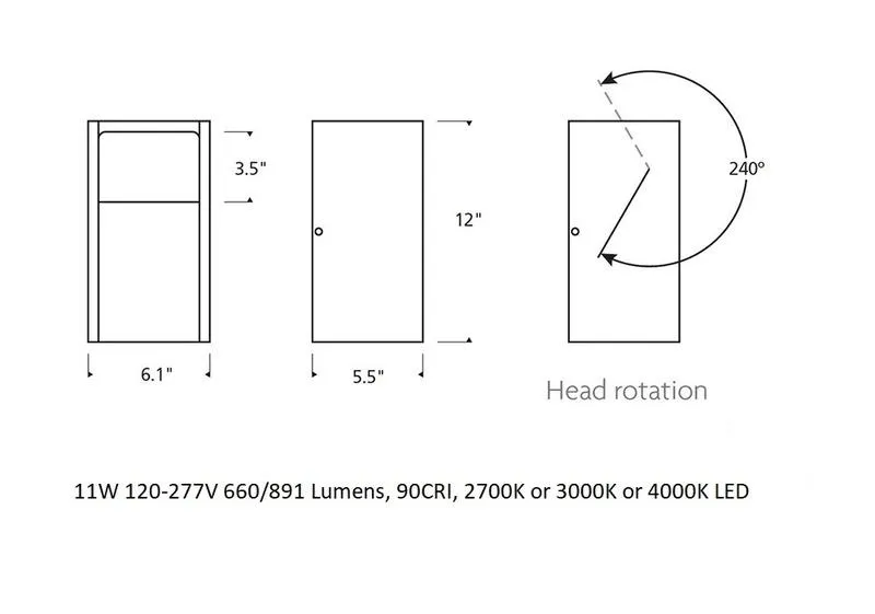 Sean Lavin Zur Outdoor Wall Light