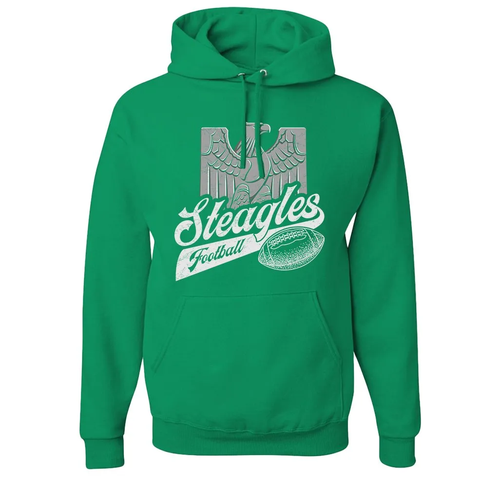 Steagles Retro Pullover Hoodie | Phil-Pitt Steagles Kelly Green Pullover Hoodie