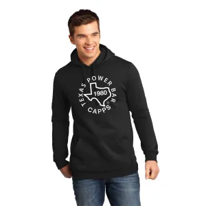 Texas Power Bar Pullover Hoodie - BLK/WHITE