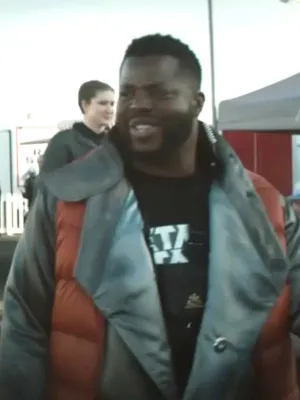 The Fall Guy Cast Winston Duke Puffer Trench Coat