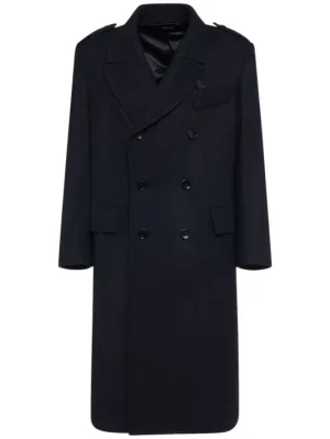 Tom Ford   Officer herringbone long coat 