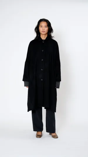 Verger Coat in Black