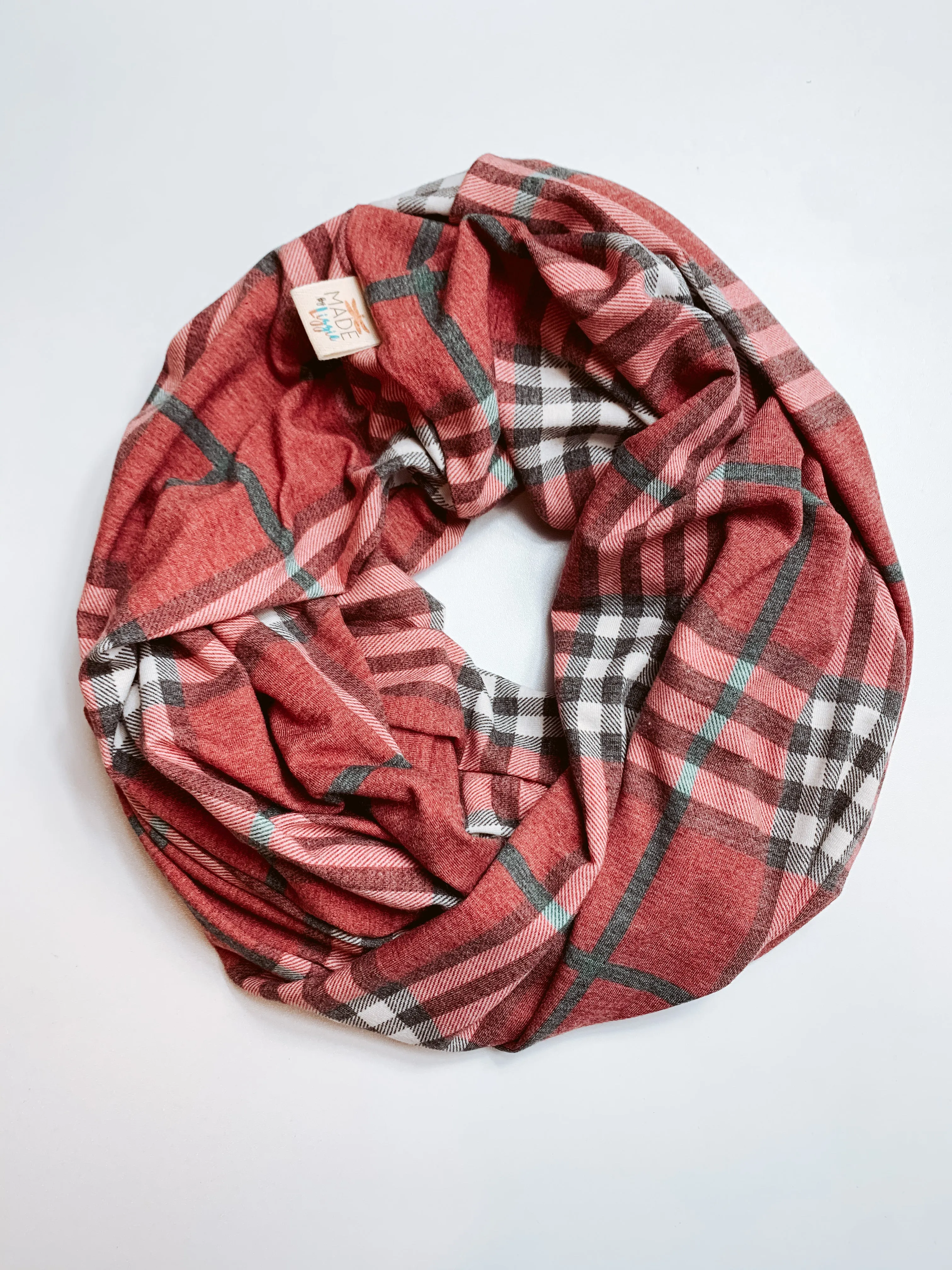 Vintage Plaid Scarf